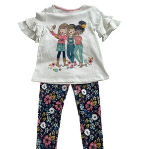 Tommy Bahama Ivory Girls' Tee